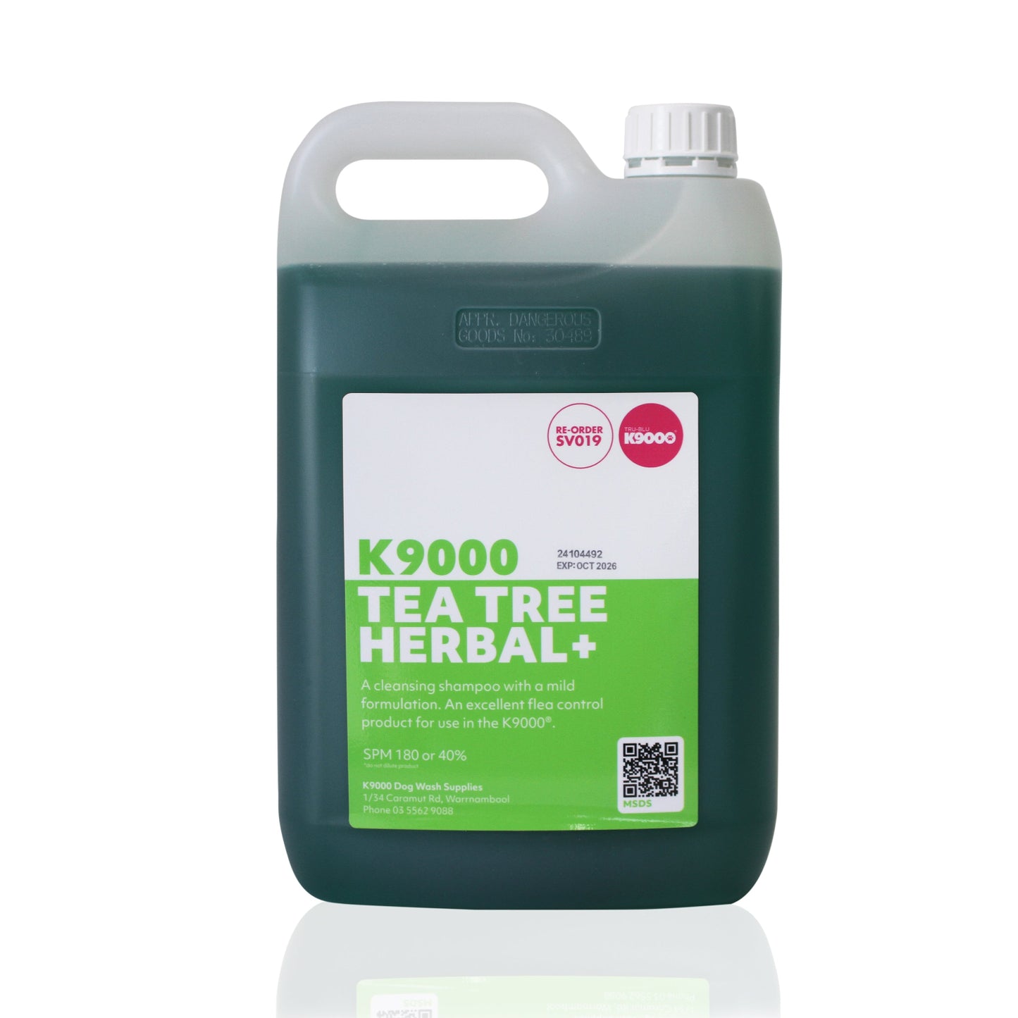 SV019 K9000 Tea Tree Herbal