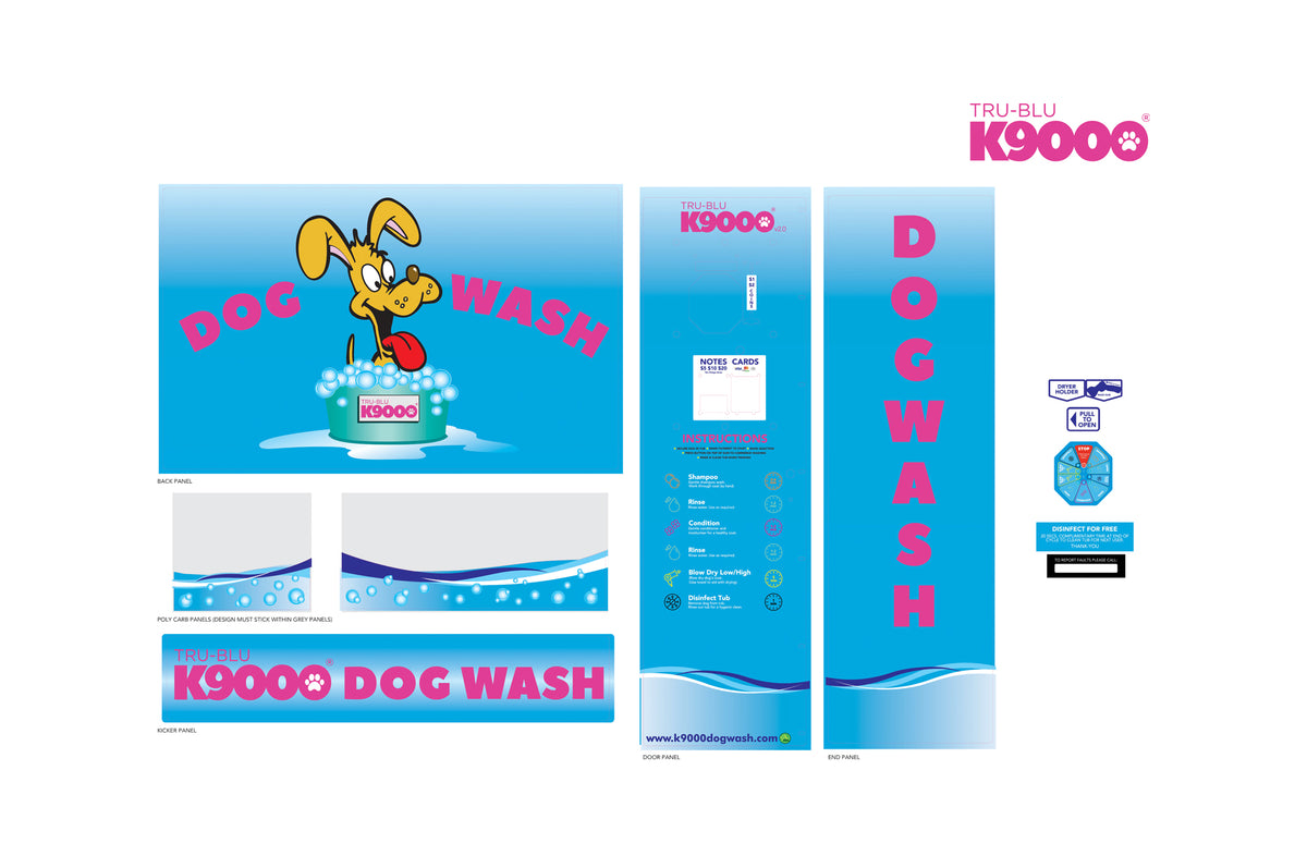SD030 K9000 2.0 Single Full Decal Set