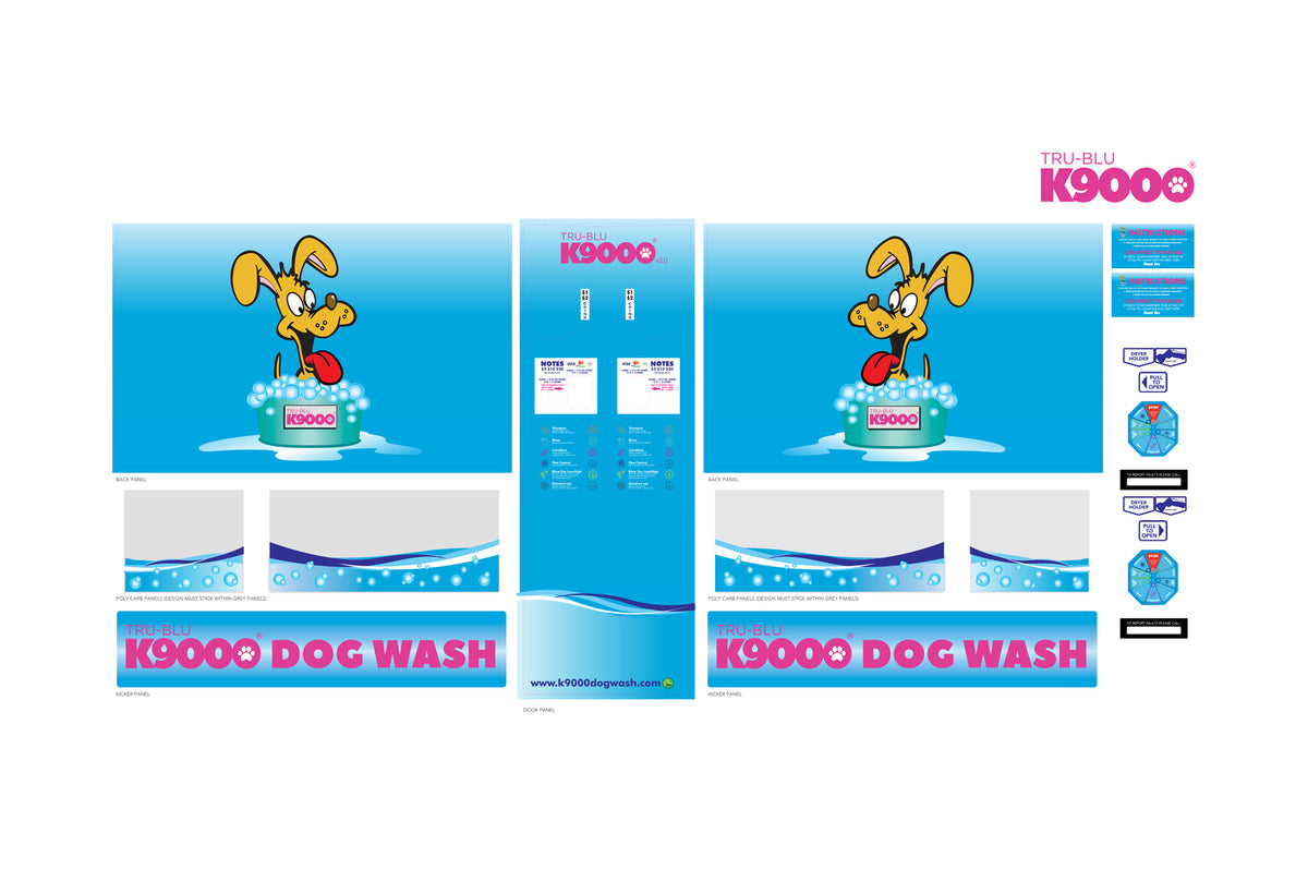 SD032 K9000 Twin 2.0 Full Decal Set